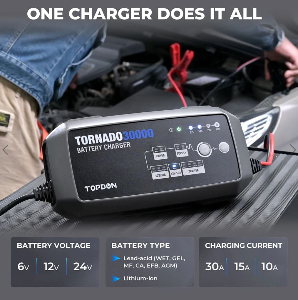 Battery Charger Tornado30000