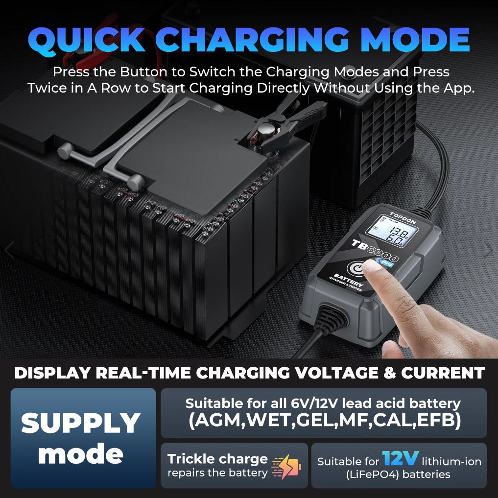 Battery Charger TB6000Pro