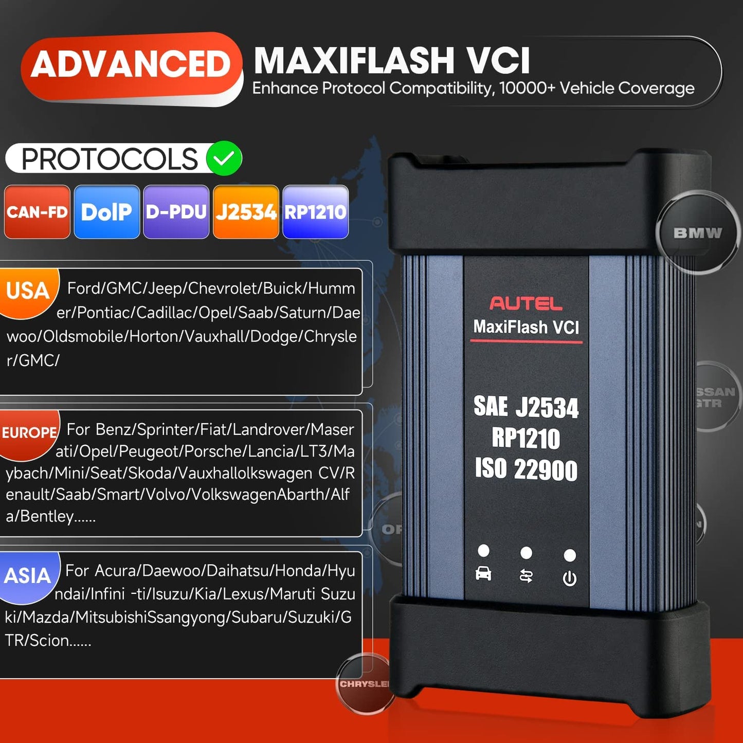 Autel Advanced Diagnostic MS909 (Programming online)