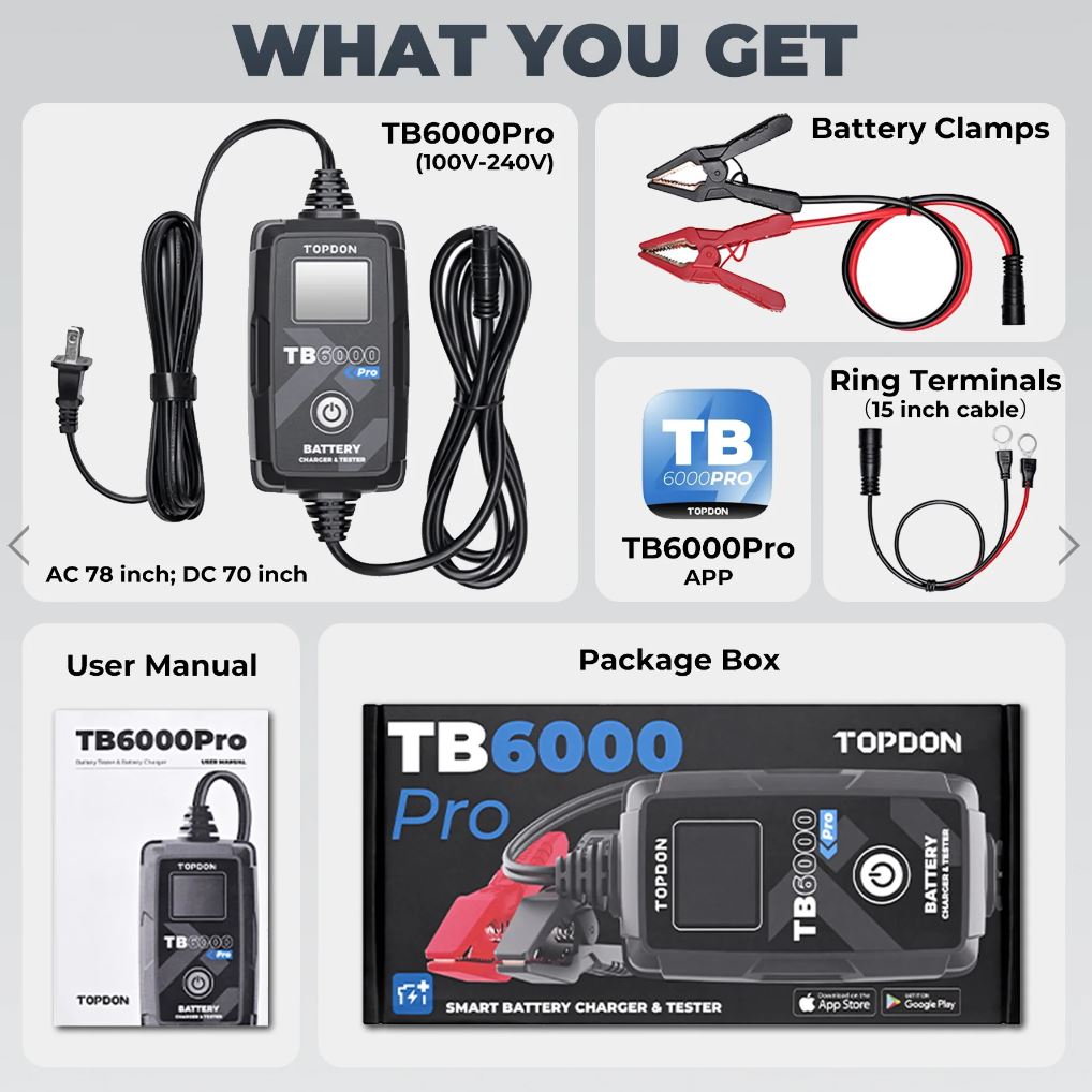 Battery Charger TB6000Pro