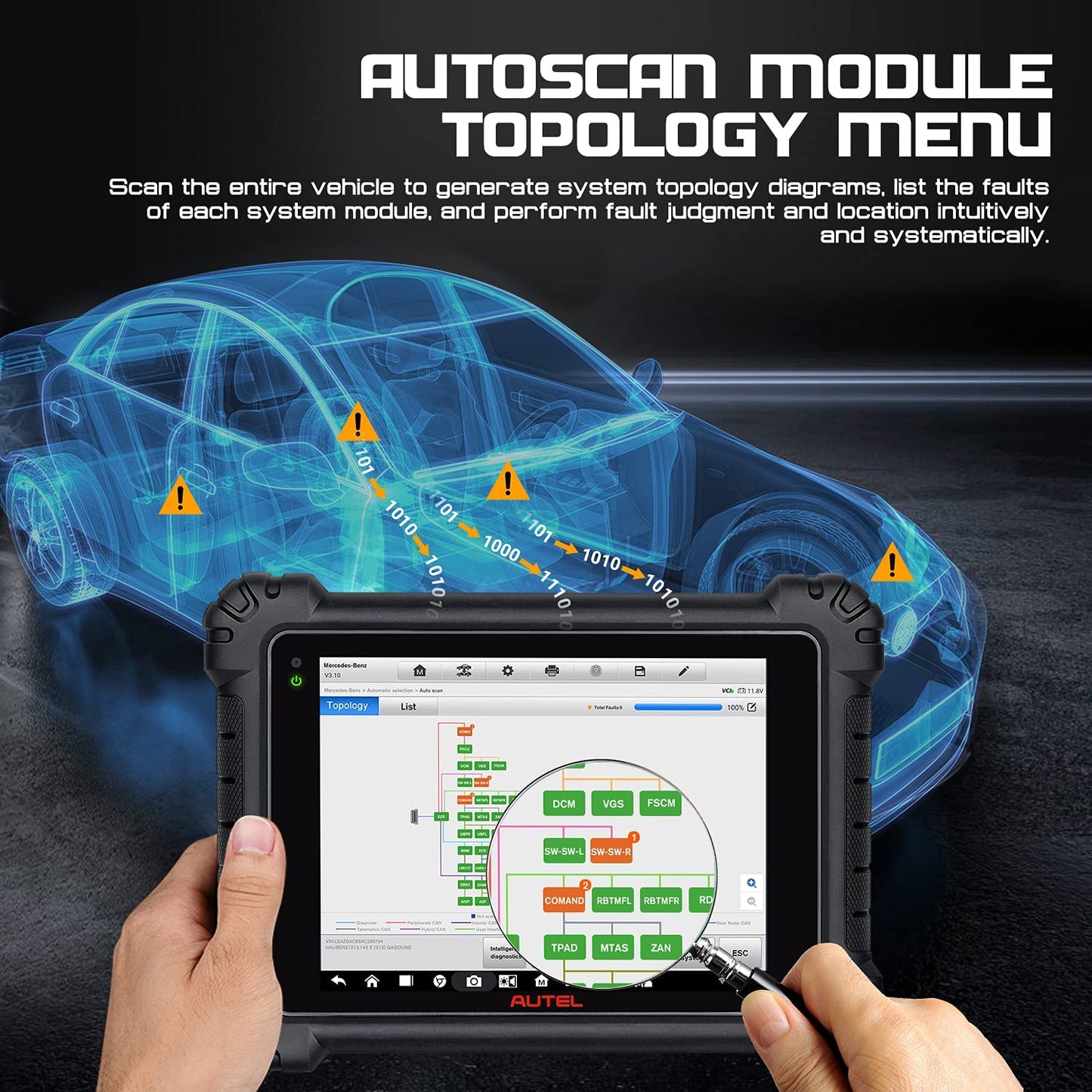 Autel Advanced Diagnostic MS909 (Programming online)