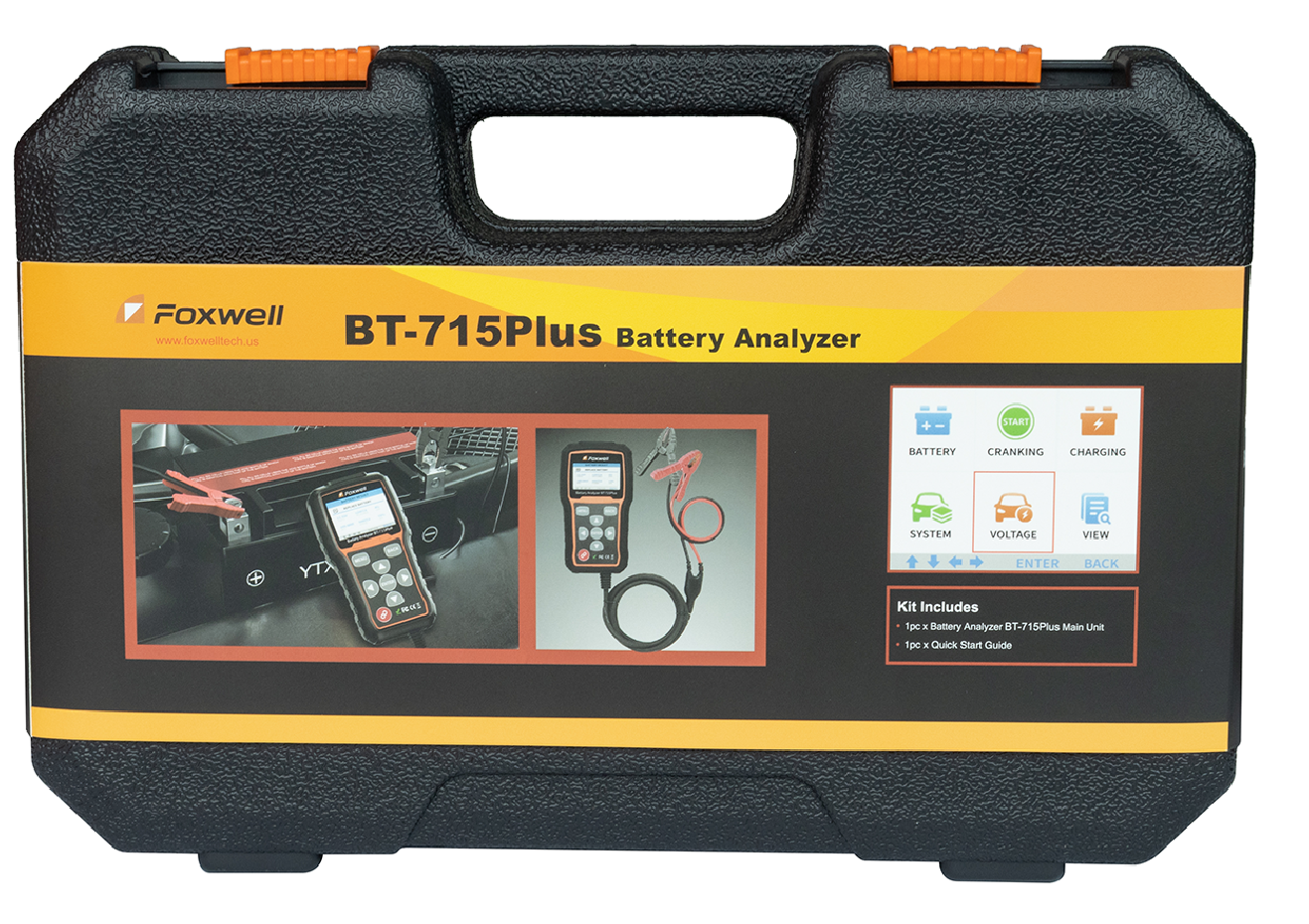 BT-715Plus (12V/24V) Battery Analyzer with Colorful screen