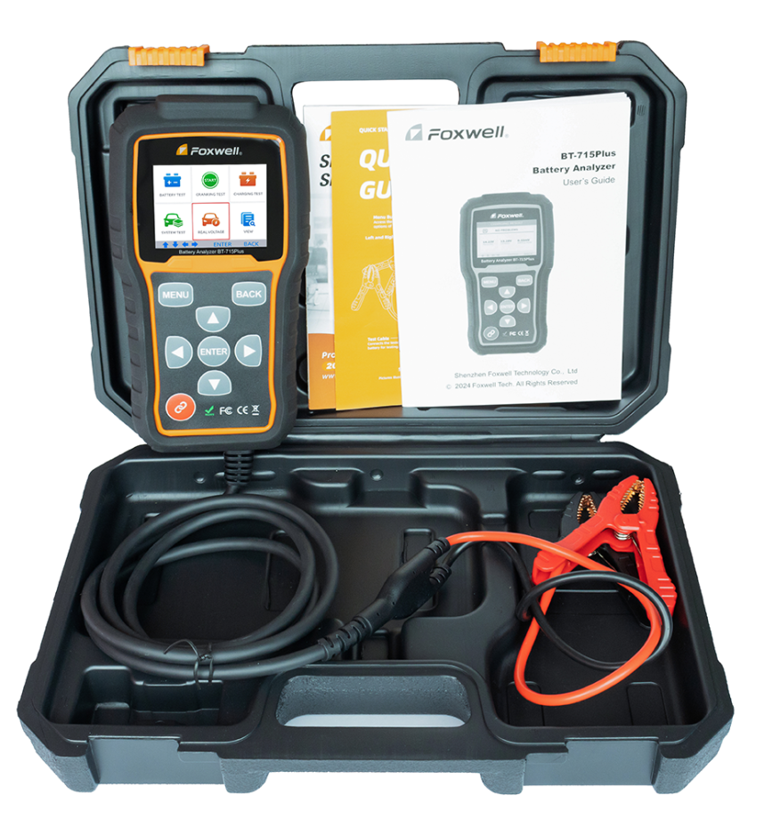 BT-715Plus (12V/24V) Battery Analyzer with Colorful screen