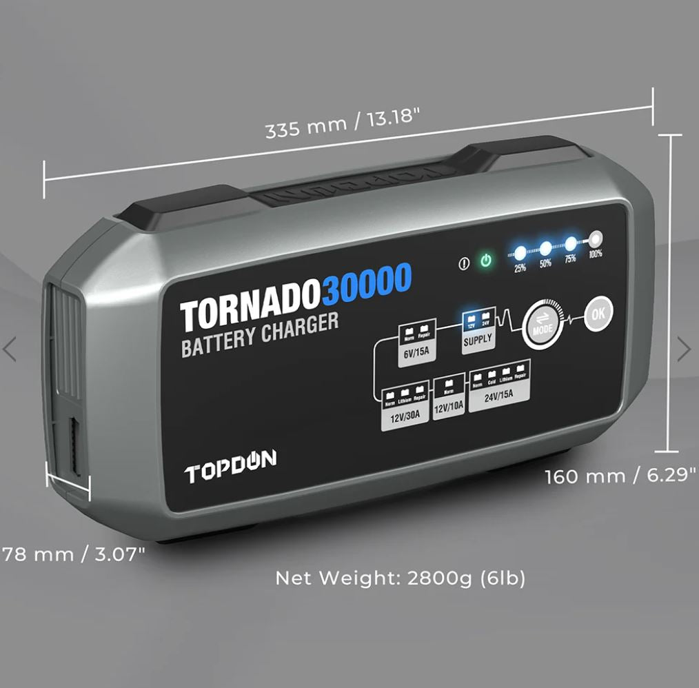 Battery Charger Tornado30000