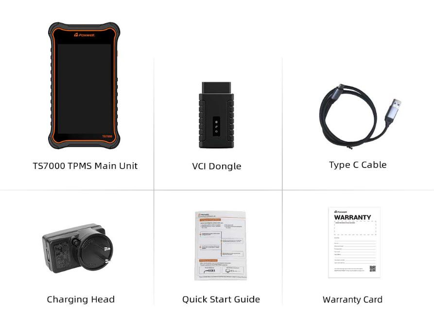 TS7000 Smart Diagnostic & TPMS Scanner