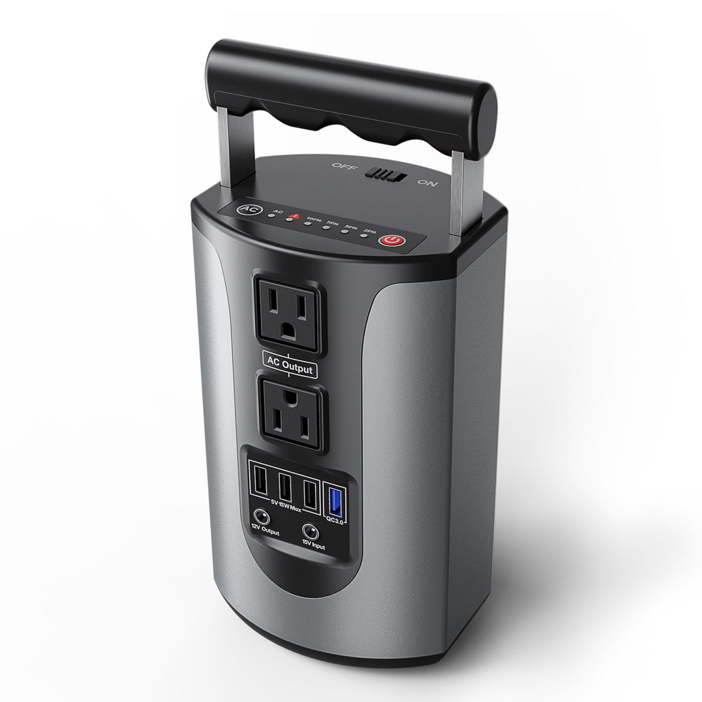 200W Power Station can use (AC/DC)