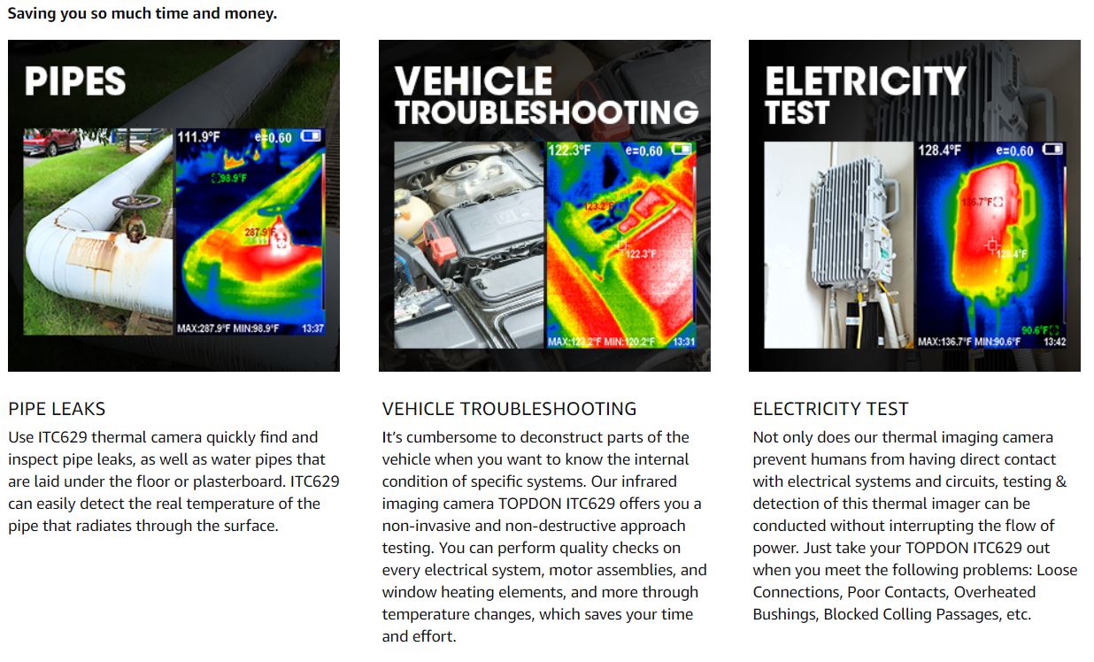 Thermal Camera Infrared Camera ITC629